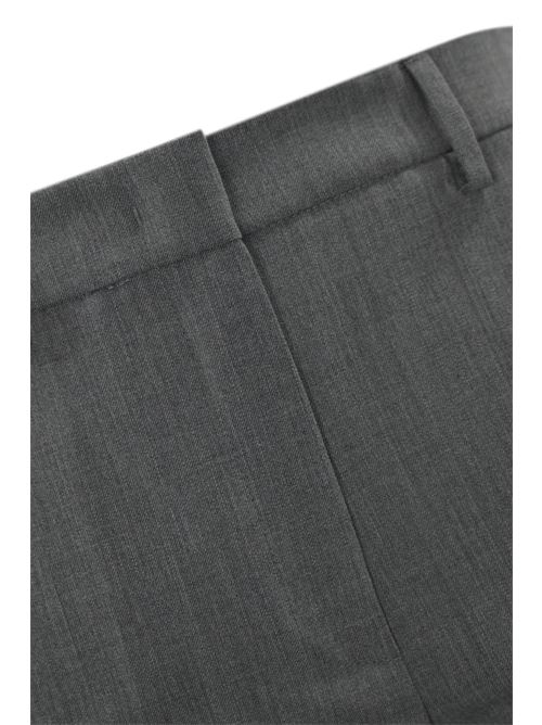 Pantalone dritto Estasi in lana tecnica Grigio melange WEEKEND MAX MARA | 2425136032600006